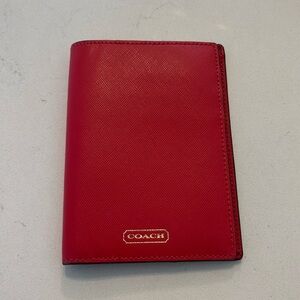 Coach passport cover